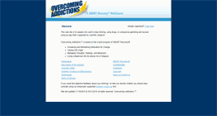 Desktop Screenshot of overcomingaddictions.net