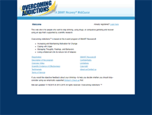 Tablet Screenshot of overcomingaddictions.net